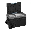 Powerology Dual Compartment Smart Fridge And Freezer 40L - Gray.webp