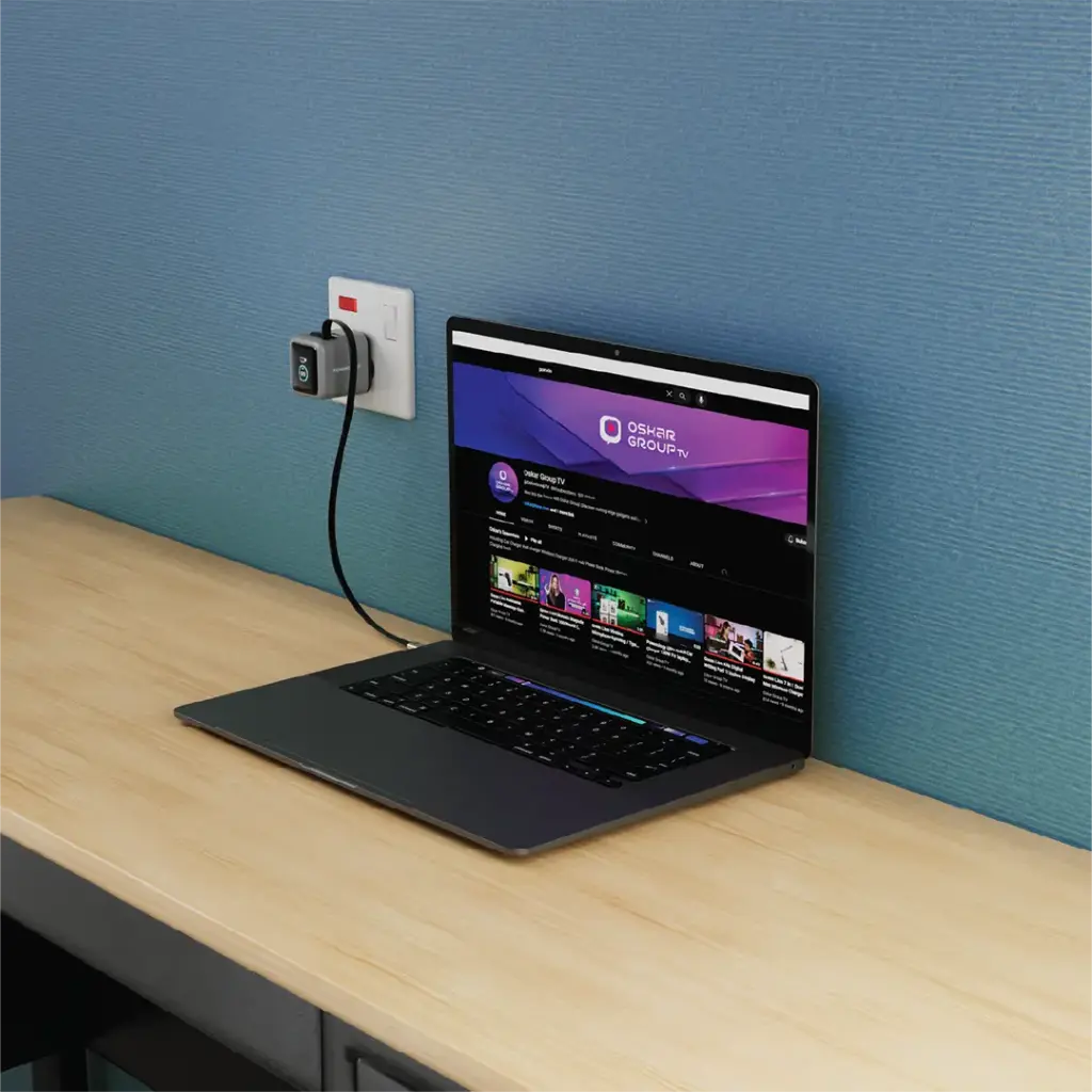 Powerology Halo Dual-Port GaN Charger - GY3.webp