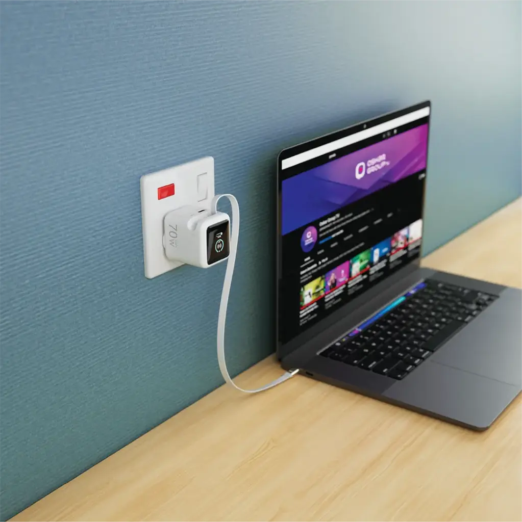 Powerology Halo Dual-Port GaN Charger - WH3.webp