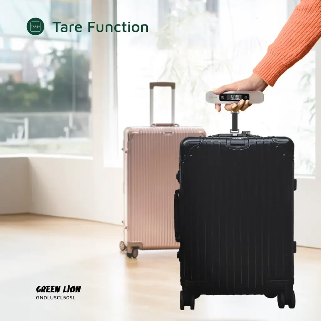 Green Lion Digital Luggage Scale - Silver.webp