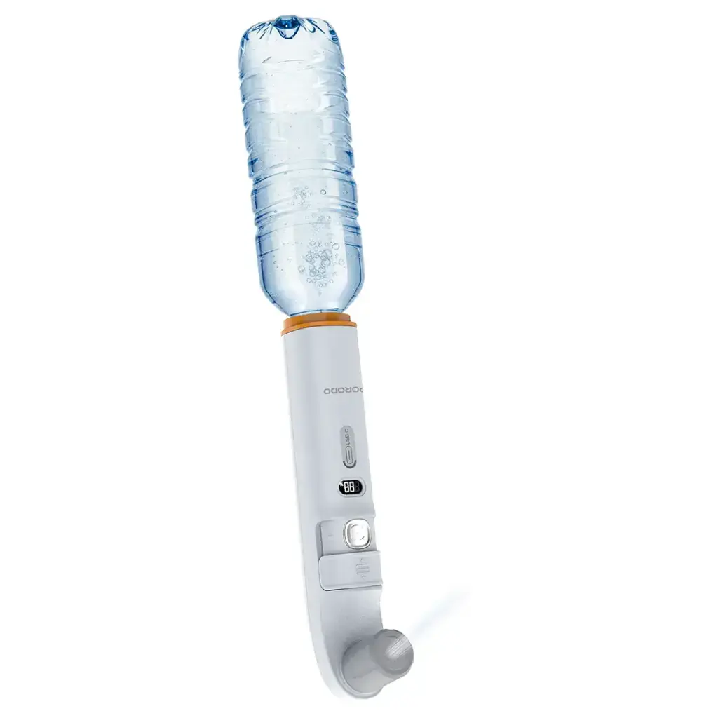 Porodo Lifestyle 2-In-1 Portable Bidet & Shower with Detachable Nozzles - White2.webp