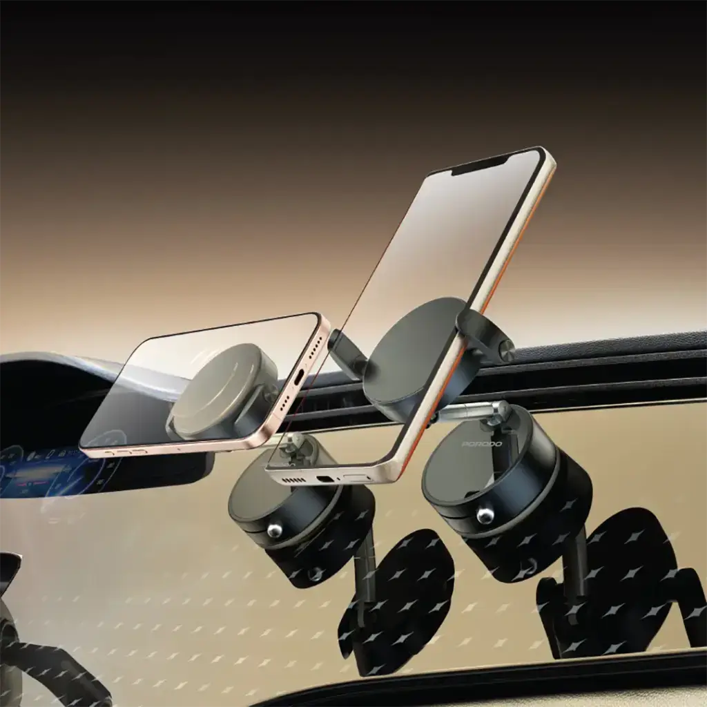 Porodo MagSafe Multi-Surface Phone Holder with Grip-Lock Toggle6.webp