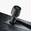 Powerology Velox 83W Dual-Port Car Charger - Black3.webp