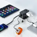 Powerology 2500W Universal Travel Adapter with 4000mAh Power Bank - Black (4).webp