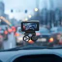 Powerology Dual Lens Dash Camera - Black (2).webp