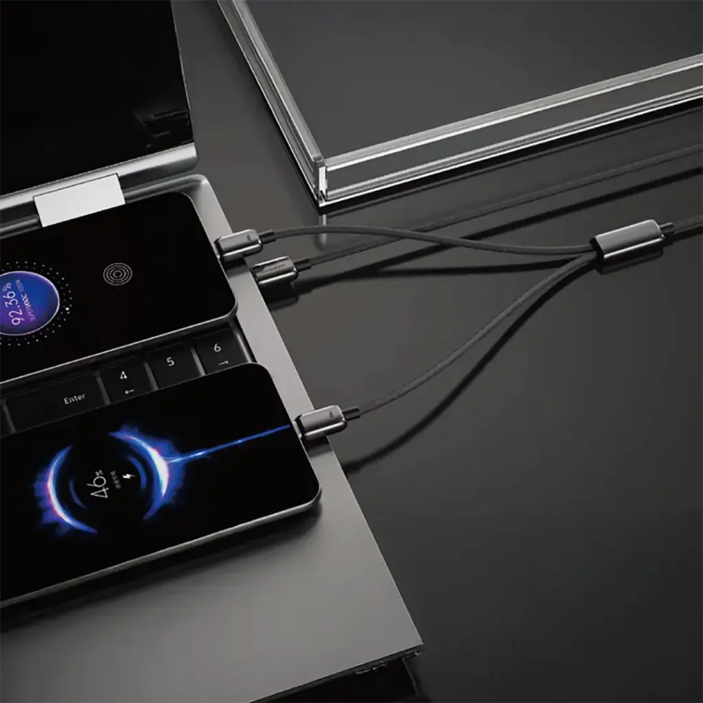 Powerology Zinco Series 2-IN-1 Dual USB-C Cable 1.webp