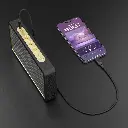 Powerology Power Sync Weave USB-C To 3.5mm Audio 1.2m Cable - Gray (4).webp