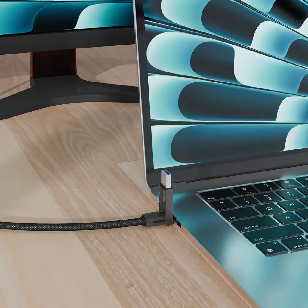 Powerology Vion 4-In-1 Charging & Data Transfer Cable - Black3.webp