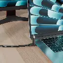 Powerology Vion 4-In-1 Charging & Data Transfer Cable - Black3.webp