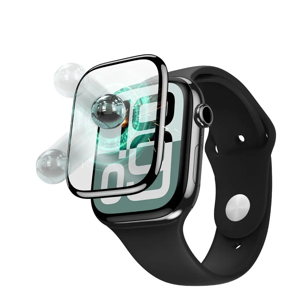 Green Lion 3D Screen Protector for Apple Watch - Clear.webp
