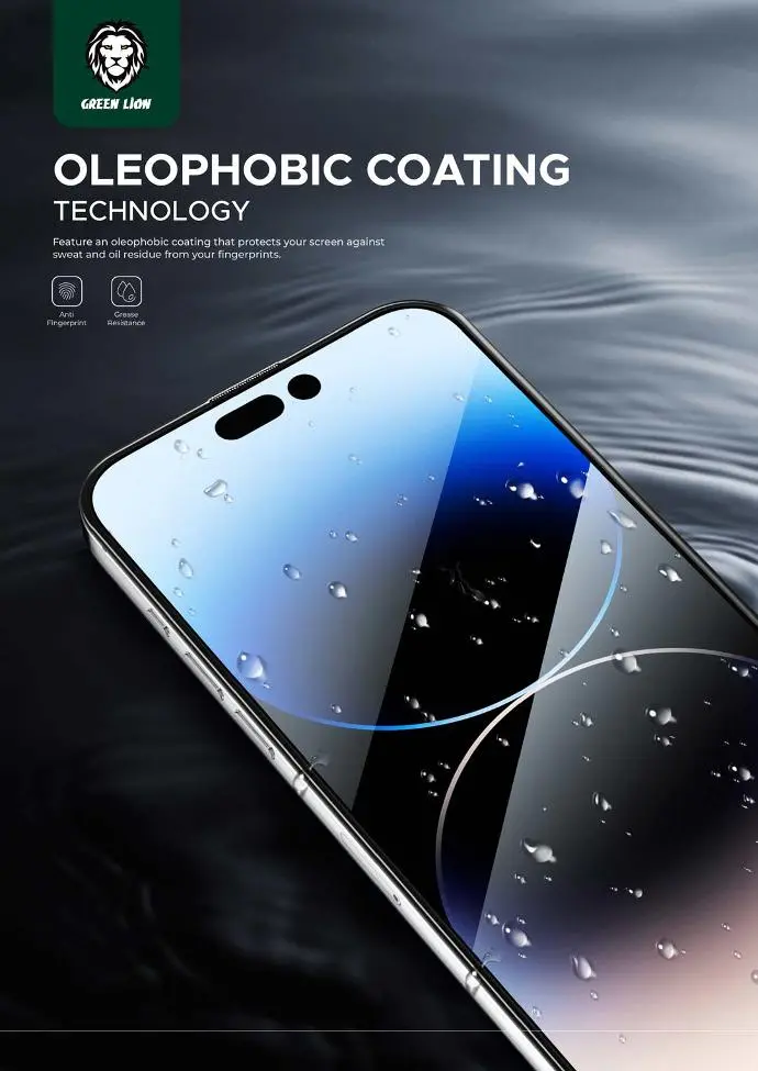 Green Lion 3D Curved Pro Screen Protector for iPhone15 Series - Clear(4).webp