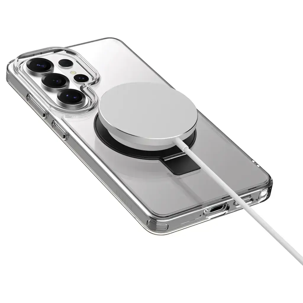 levelo Verona MagSafe Kickstand Hybrid Case for S26 Ultra2.webp