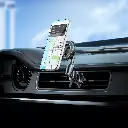 Powerology Logan 360° Rotation Head MagSafe Car Phone Holder - Black2.webp