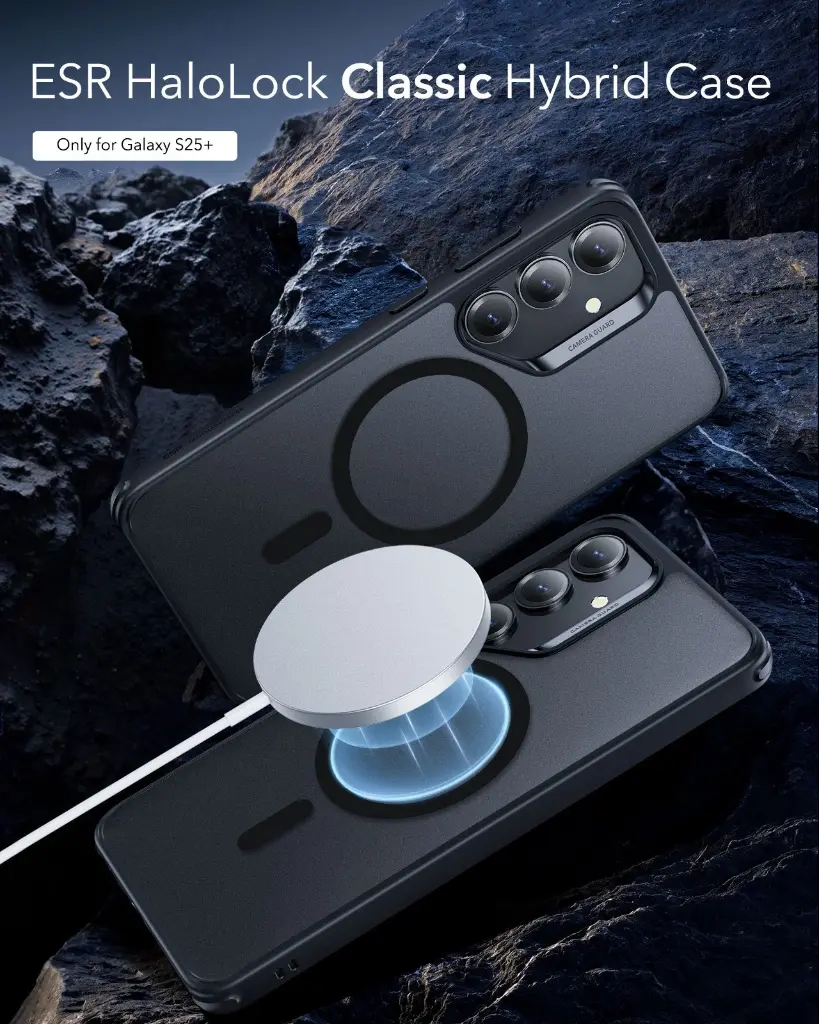 Galaxy-S25_-HaloLock-Classic-Hybrid-Case-Frosted-Black-ESR-237105020.webp