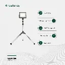 Green Lion Solar Camping Light 7200mAh - Silver (2).webp