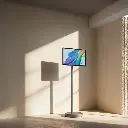 Porodo Surf 21.5 inch Portable Smart Monitor with 27000mAh Battery Capacity - Gray.webp