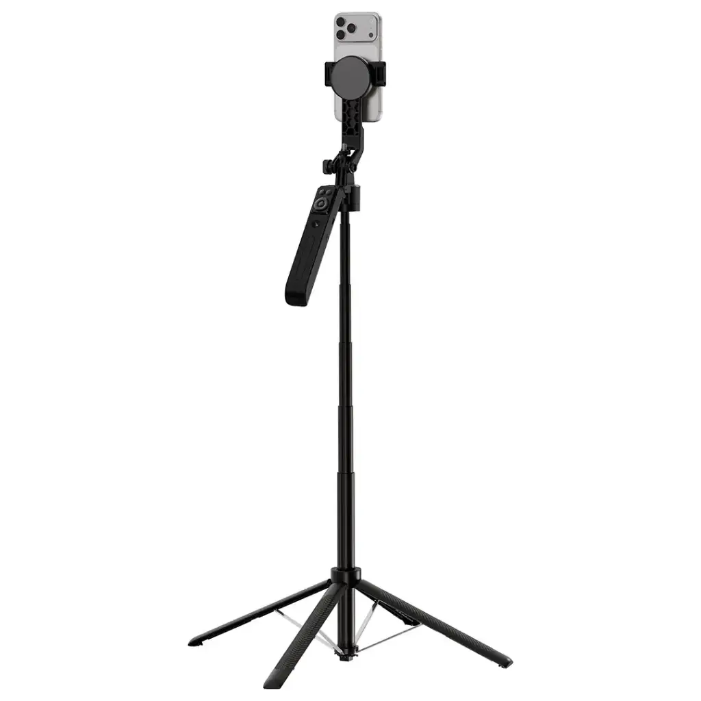 Green Lion MagSafe AI Tripod With Auto Face Tracking - Black2.webp