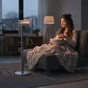 Porodo Surf 21.5 inch Portable Smart Monitor with 27000mAh Battery Capacity - Gray4.webp