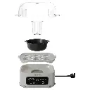 Porodo Lifestyle Poacher Smart Electric Egg Boiler with Program Selector - White2.webp