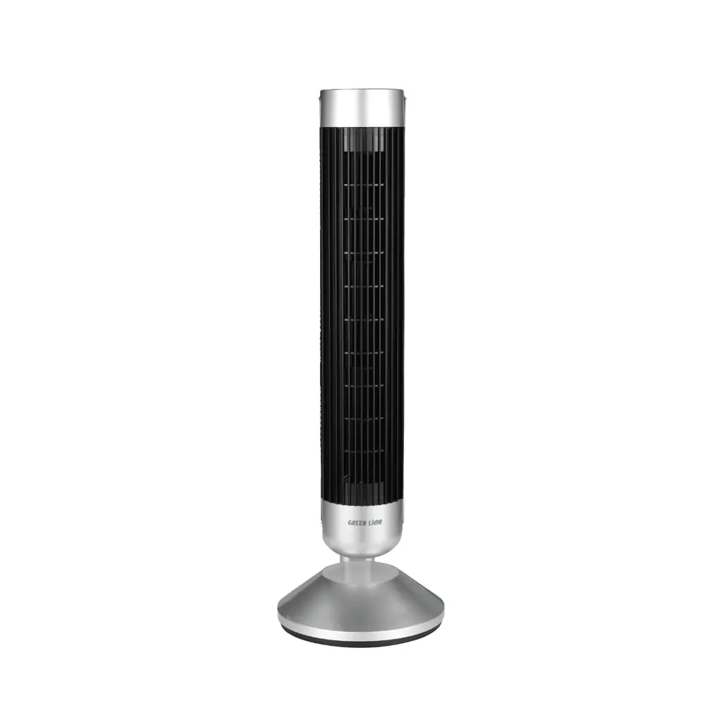 Green Lion Breeze Tower Fan - Silver.webp
