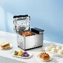 Porodo Lifestyle Khabaz Stainless Steel Automated Bread Maker with 25 Preset Programs - Black2.webp