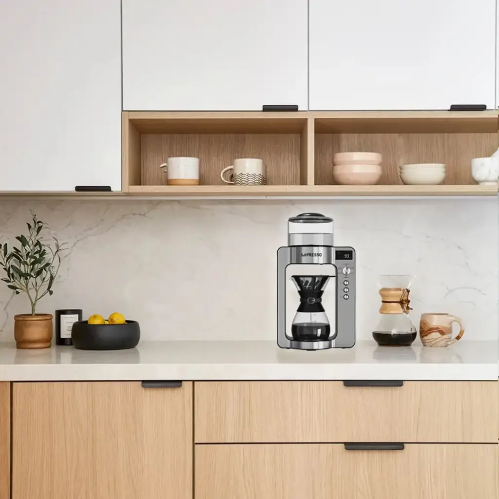 Lepresso Automatic Pour Over Brewing - Silver (3).webp