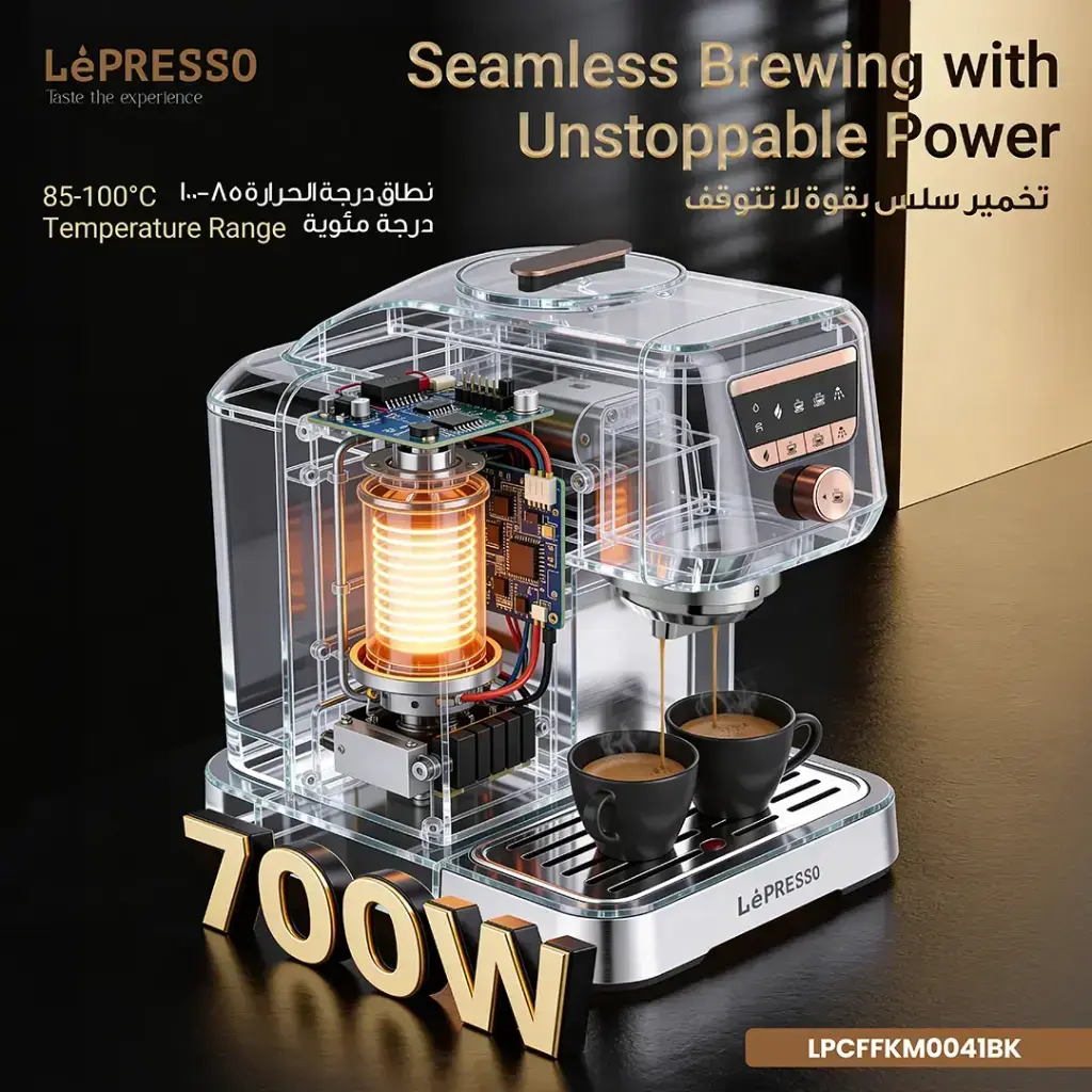 Lepresso Kavemystique Automatic Turkish Coffee Maker with Self-Cleaning Function - Black3.webp