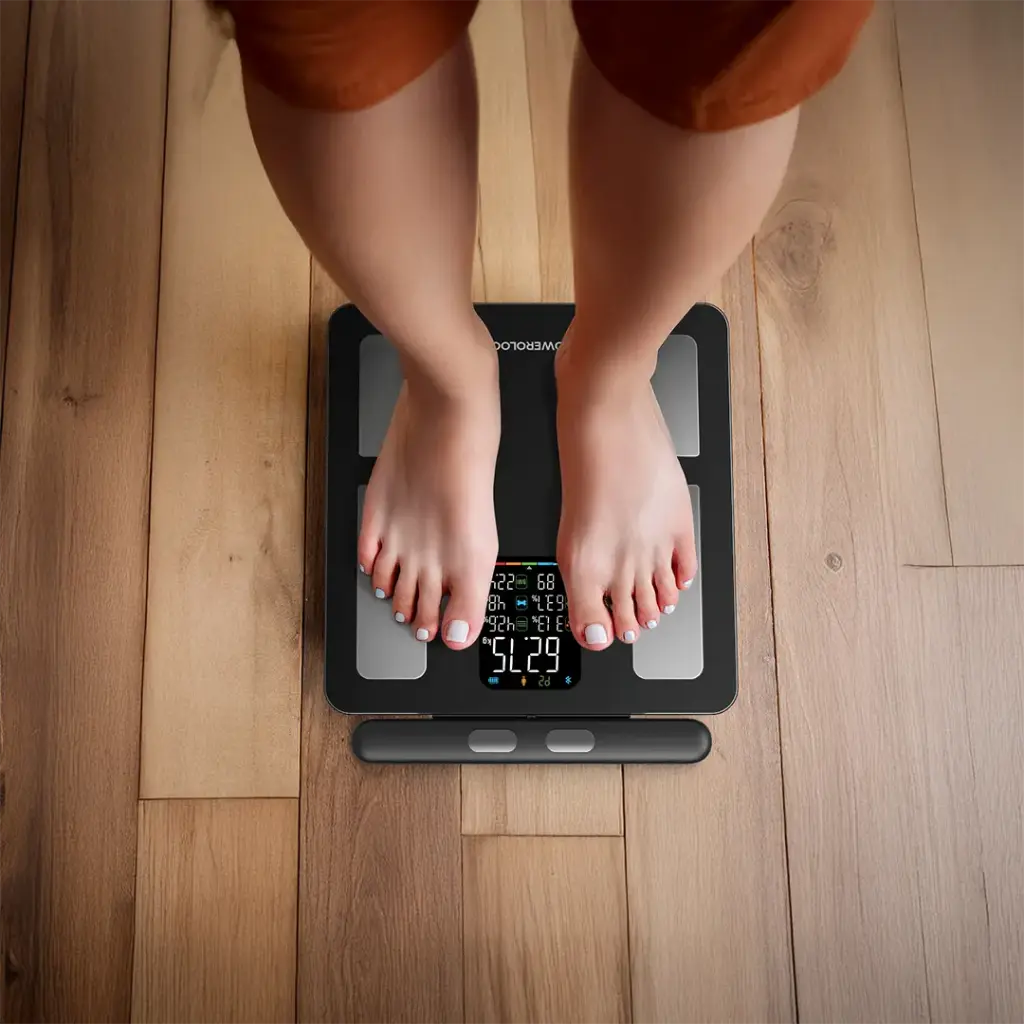 Powerology Advanced Precision Smart Scale - Black copy.webp
