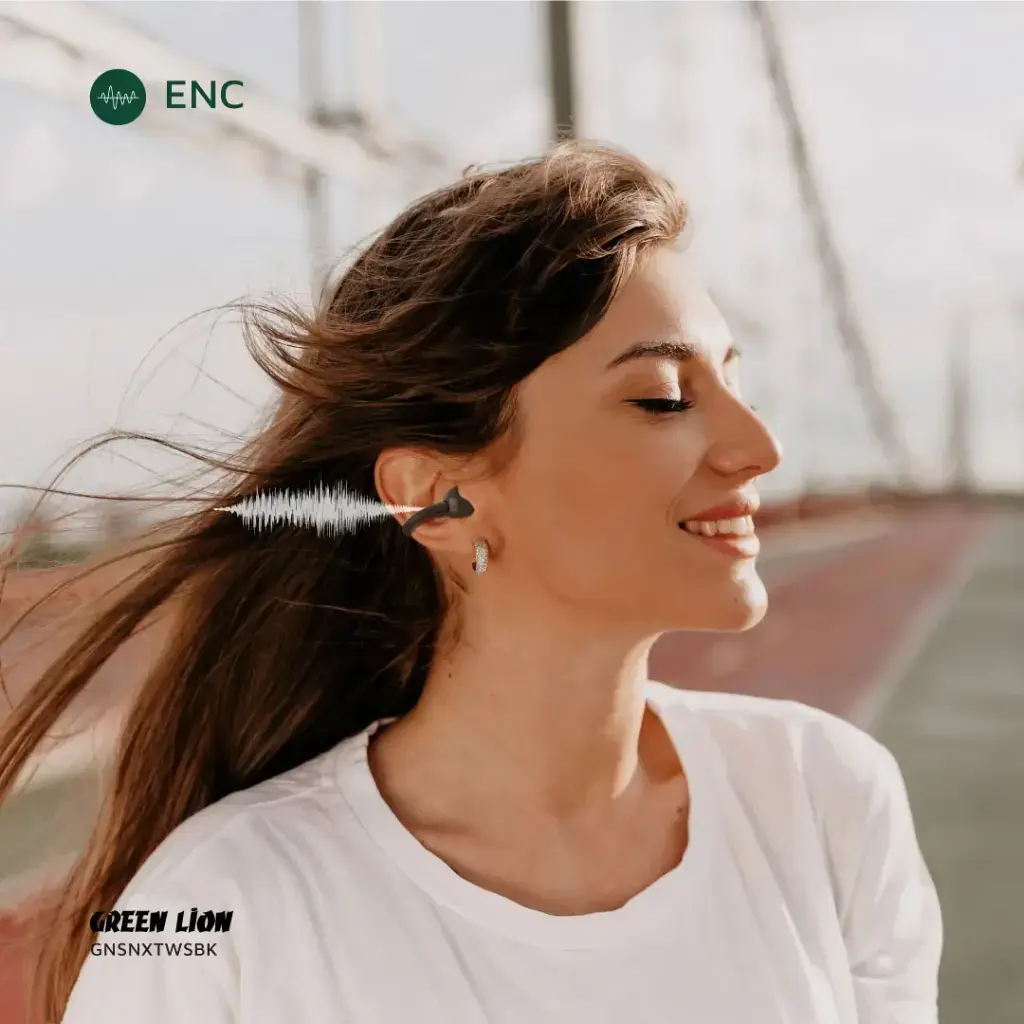 Green Lion Sonix Clip On Earbuds.webp