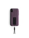Lander iPhone Xs Max Case + Lanyard, Purple