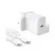Anker 20W 312 Wall Charger with C-C Cable, White