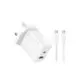 Anker Charger 20W 2-Port With Usb-C Cable, White