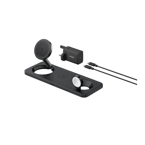 شاحن قابل للطي 3 في 1 أنكر 15 واط فائق السرعة