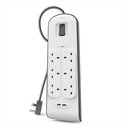 حماية Belkin 6 Way مع 2 USB