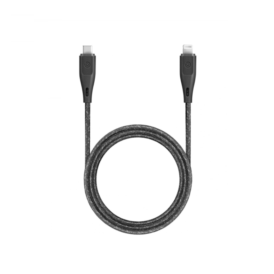 Bazic GoCharge 100W 1.2M USB-C to Lightning Cable, Black
