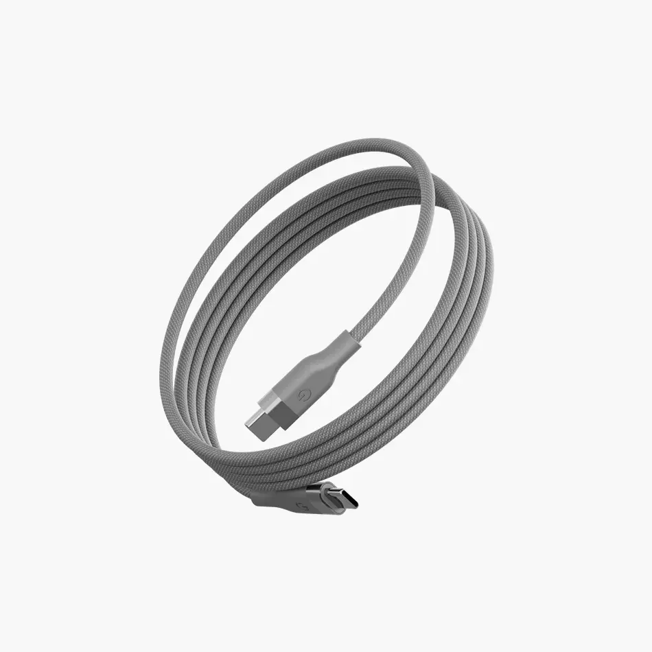 Energea Helix 1.5M 100W USB-C to USB-C 5A Cable, Natural
