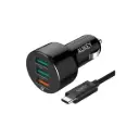 Aukey 42W 7.8A Qualcomm Quick Charge 3.0 3 USB Ports Car Charger Black