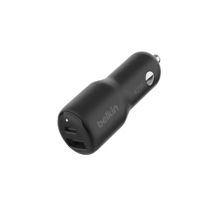 شاحن سيارة Belkin BoostCharge 42W مزدوج