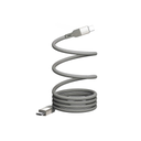 Momax 1m 100W Mag Link USB-C to USB-C Magnetic Cable, Titanium