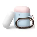 Elago Airpods 2 Duo Hang Case, Pink|White
