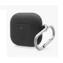 Elago AirPods 4 Silicone Hang Case, Black
