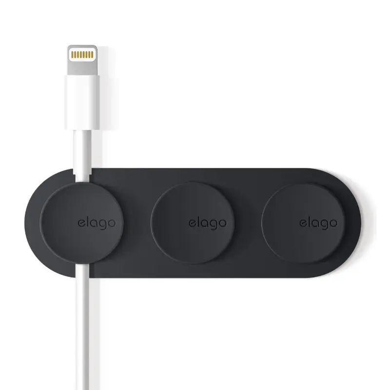 Elago Magnetic Cable Management Buttons, Black