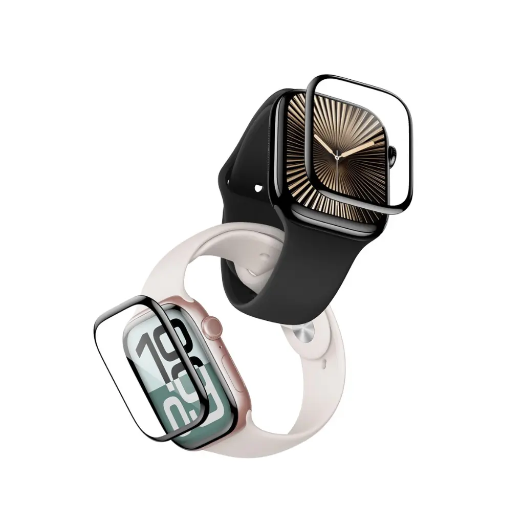 واقي شاشة ثري دي ألترا فليكس لساعة أبل واتش S10 مقاس 42 ملم من جرين ليون - لون شفاف