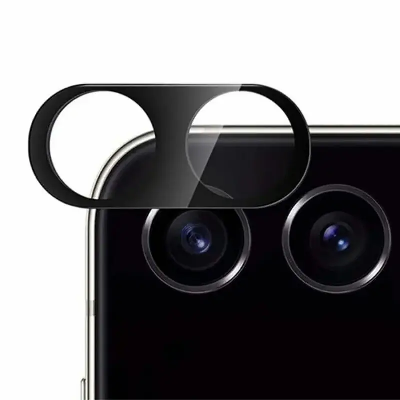 Green Samsung Galaxy Z Flip 5 Lens Protector, Black