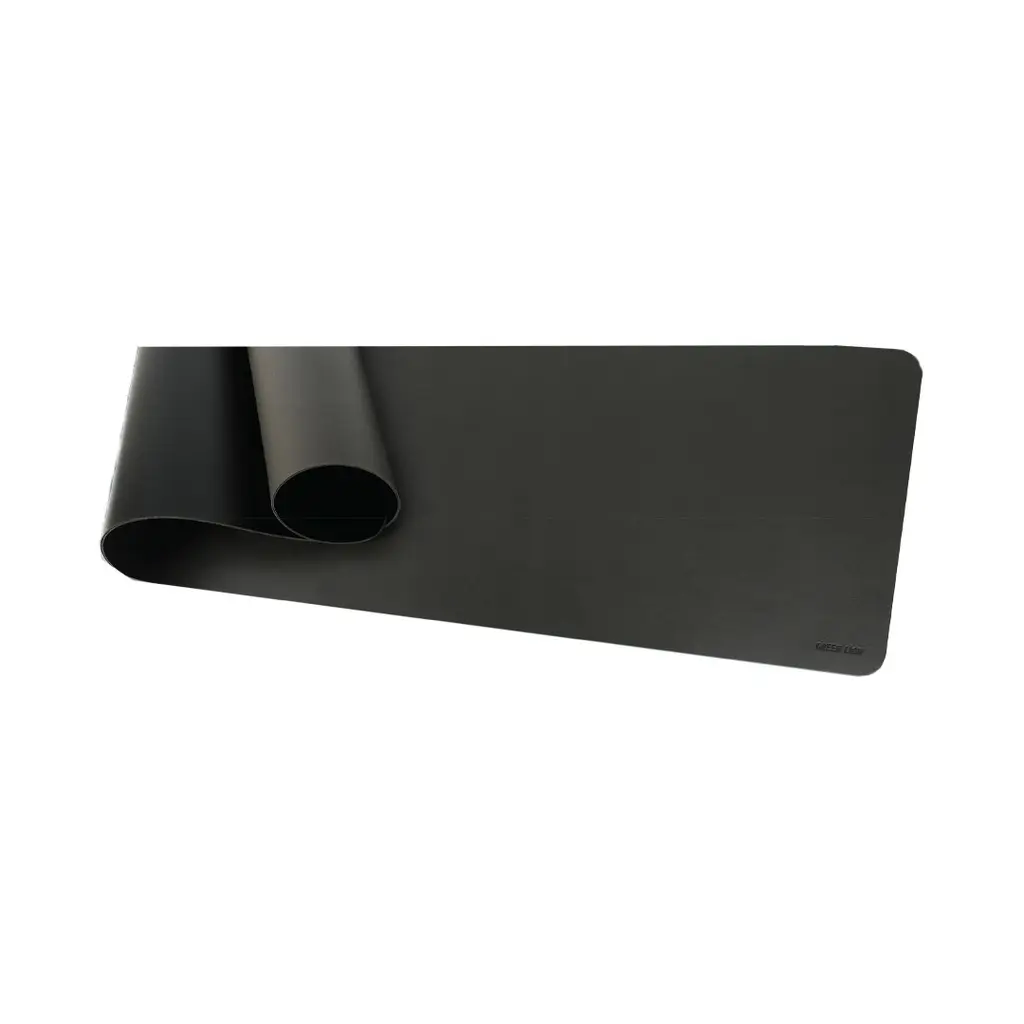 Green Lion Elite Desk Pad, Gray/Black