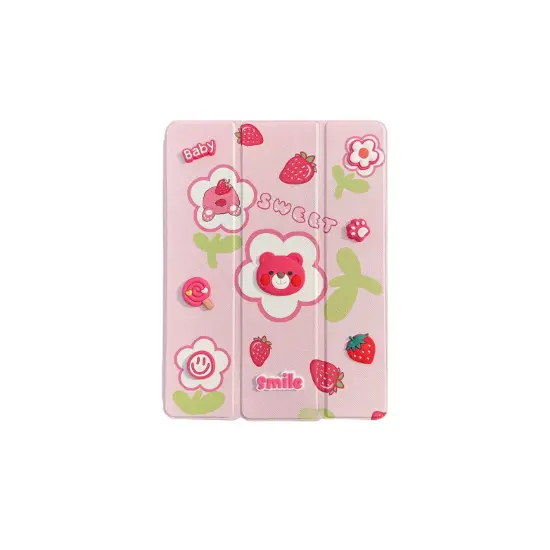 Green Lion iPad 10.2/10.5 GK-10 Kida Case, Pink