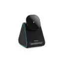 Green Mag Trio Speake/Charger/ Phone Stand, Black