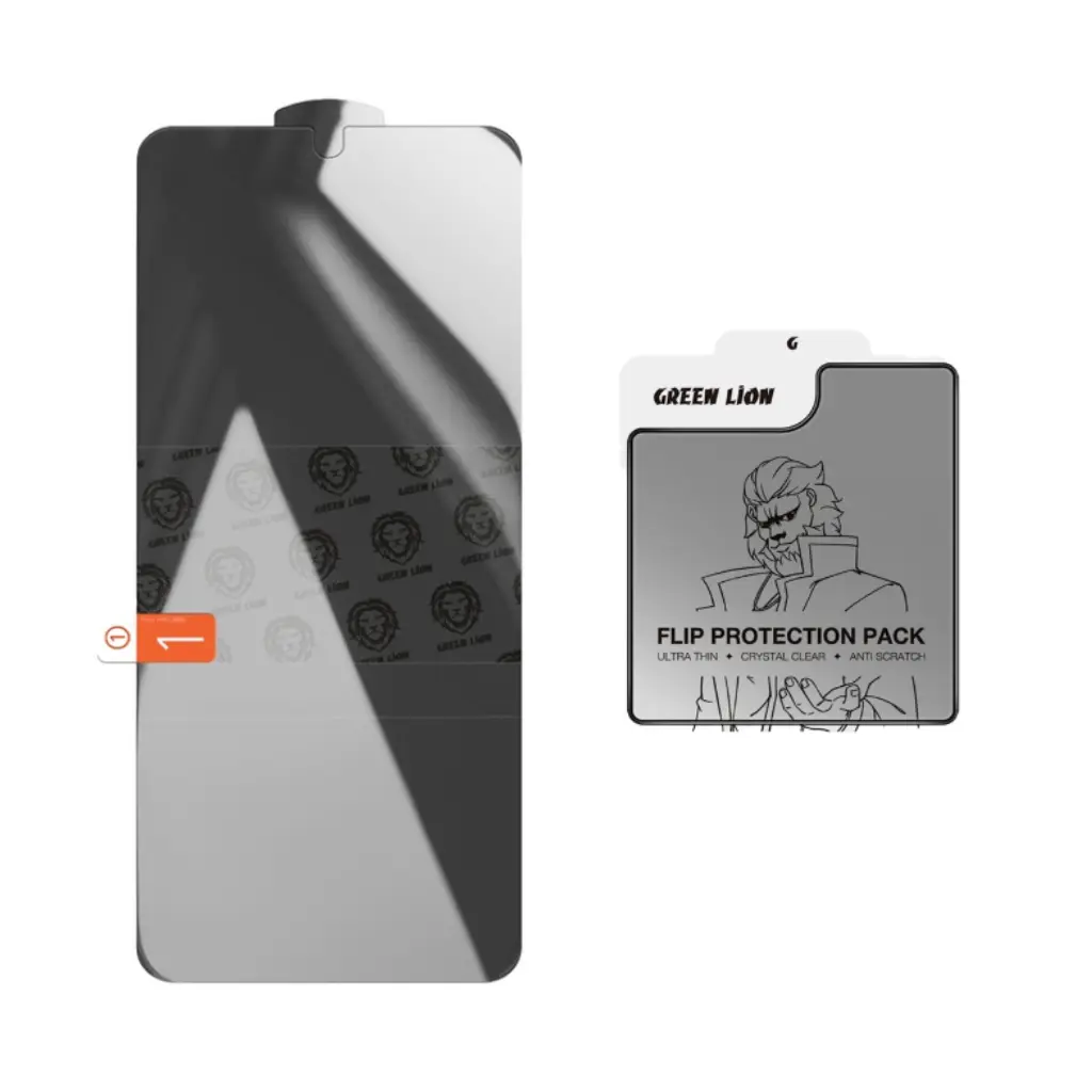 Green Lion Samsung Galaxy Z Flip6 Protection Pack, Privacy