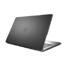 حافظة MacBook Pro 14 2021 شفافة سوداء