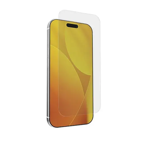HYPHEN iPhone 17 Pro DEFENDR Matte Clear Tempered Glass